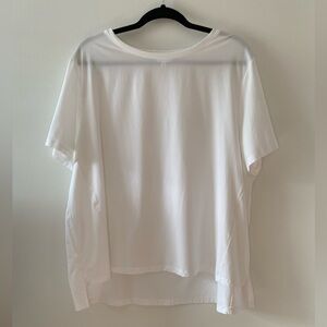 Soma White Short Sleeve Top - Size:XXL